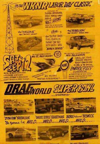 Motor City Dragway - Flyer From Rick Rzepka (newer photo)